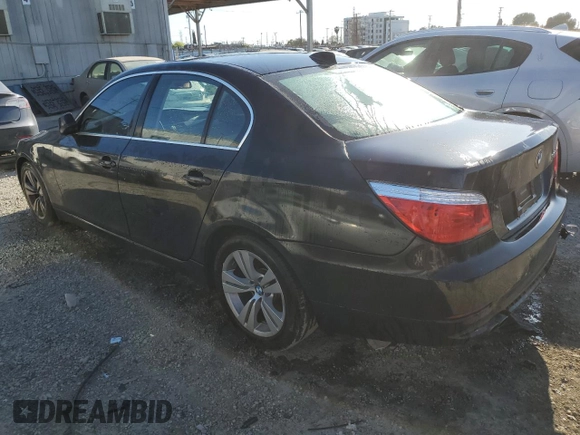 2010 BMW 5 Series 528i with VIN WBANU5C59AC460673, listed as a Copart auction lot 49471175 with 130,726 mi miles and Clean Title. Bid and sale history available at carsss.com. Image 2.