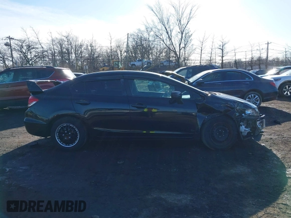 2015 Honda Civic Sedan LX with VIN 19XFB2F55FE295745, listed as a IAAI auction lot 41531838 with 92,655 mi miles. Bid and sale history available at carsss.com. Image 13.