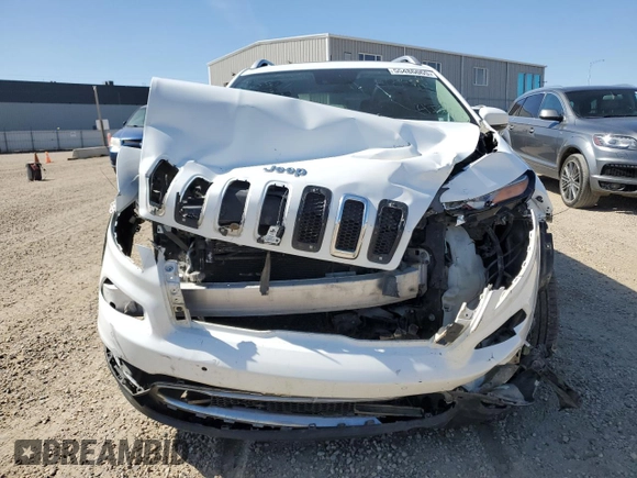 2017 Jeep Cherokee Limited with VIN 1C4PJMDS2HW562845, listed as a Copart auction lot 55486065 with 156,775 mi miles and Salvage Title. Bid and sale history available at carsss.com. Image 5.