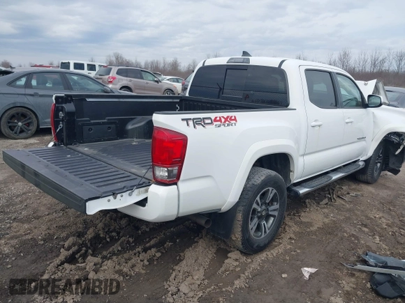 2017 Toyota Tacoma SR5 with VIN 3TMCZ5AN3HM106655, listed as a IAAI auction lot 41838777 with 63,740 mi miles and . Bid and sale history available at DreamBid. Image 4.