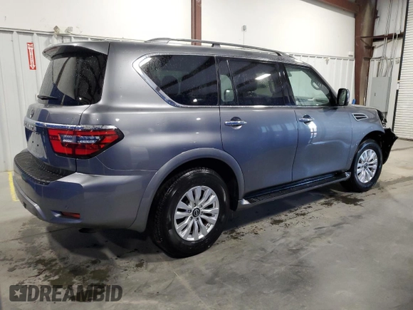 2023 Nissan Armada SV with VIN JN8AY2AD5P9692731, listed as a Copart auction lot 82305984 with 54,601 mi miles and Clean title. Bid and sale history available at DreamBid. Image 3.