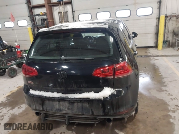 2017 Volkswagen Golf GTI S with VIN 3VW447AU1HM062755, listed as a IAAI auction lot 41307359 with 117,464 mi miles. Bid and sale history available at carsss.com. Image 16.