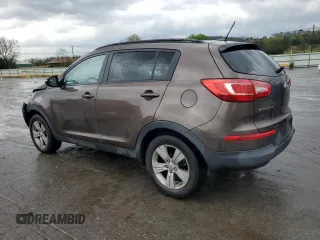 2011 Kia Sportage LX with VIN KNDPB3A26B7025375, listed as a Copart auction lot 51046685 with 162,482 mi miles and Salvage Title. Bid and sale history available at carsss.com. Image 2.