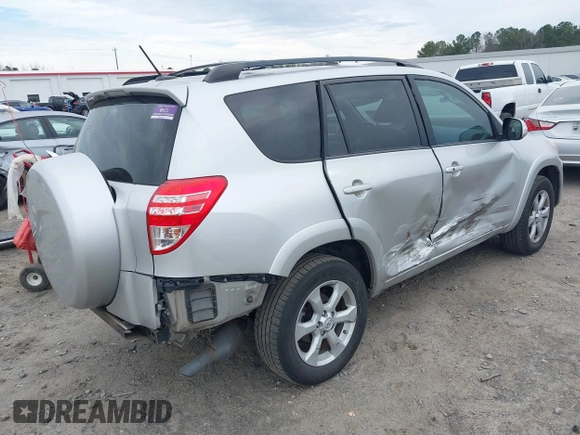 2012 Toyota RAV4 Limited with VIN 2T3YF4DV6CW119458, listed as a IAAI auction lot 41757183 with 95,325 mi miles. Bid and sale history available at carsss.com. Image 4.