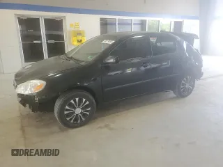 2007 Toyota Corolla CE with VIN JTDBR32E870109535, listed as a Copart auction lot 54179055 with 272,278 mi miles and Salvage Title. Bid and sale history available at carsss.com. Image 1.