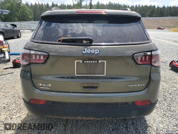 2017 Jeep Compass Sport с VIN 3C4NJDAB8HT640076, выставлен на аукционе Copart как лот 55294725 с пробегом 129 619 миль миль и Чистый • Clean title. История ставок и продаж доступна на DreamBid. Изображение 6.