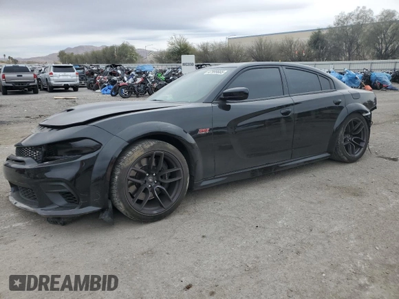 2020 Dodge Charger Scat Pack Widebody z VIN 2C3CDXGJ5LH232350, wystawiony jako Copart lot #47999665 z przebiegiem 37 599 mil mil oraz Szkoda całkowita • Salvage title. Historia ofert i sprzedaży dostępna na DreamBid. Obrazek 1.