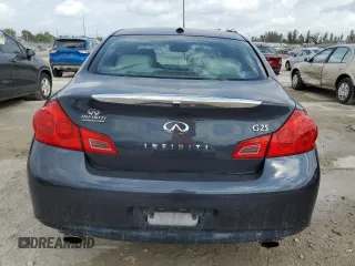 2011 Infiniti G25 Journey with VIN JN1DV6AP5BM830246, listed as a Copart auction lot 46581175 with 126,443 mi miles and Salvage Title. Bid and sale history available at DreamBid. Image 6.