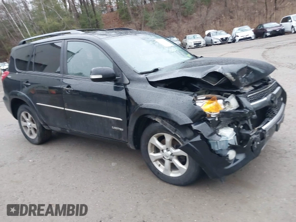2010 Toyota RAV4 Ltd with VIN 2T3DK4DV9AW019409, listed as a IAAI auction lot 41215041 with 120,323 mi miles. Bid and sale history available at carsss.com. Image 1.