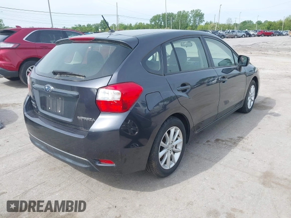 2012 Subaru Impreza Premium with VIN JF1GPAC6XCG243512, listed as a IAAI auction lot 42315805 with 160,080 mi miles and . Bid and sale history available at DreamBid. Image 4.
