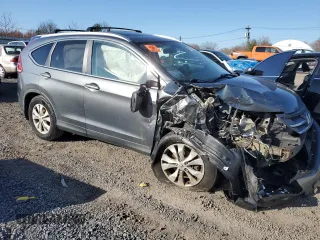2014 Honda CR-V EX with VIN 5J6RM4H53EL004997, listed as a Copart auction lot 50797935 with Not Provided miles and Salvage Title. Bid and sale history available at DreamBid. Image 4.