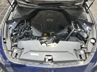 2022 Infiniti Q60 Luxe with VIN JN1EV7KL9NM630223, listed as a Copart auction lot 57433205 with 25,730 mi miles and Clean title. Bid and sale history available at DreamBid. Image 11.