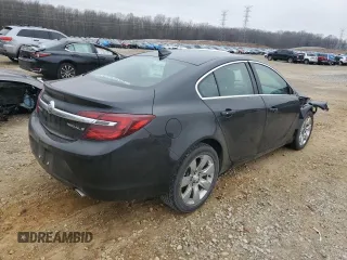 2015 Buick Regal Premium I with VIN 2G4GN5EX6F9182686, listed as a Copart auction lot 43597215 with 123,836 mi miles and Clean Title. Bid and sale history available at carsss.com. Image 3.