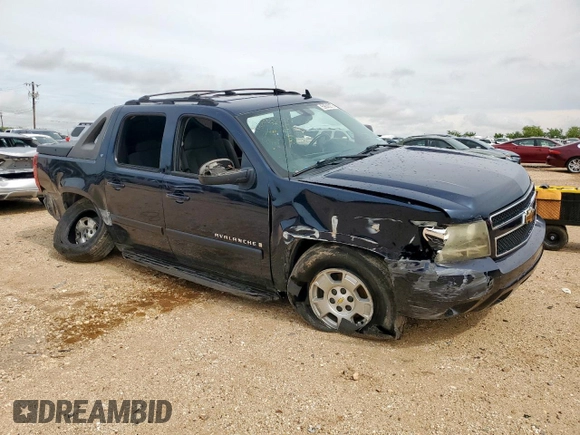 2007 Chevrolet Avalanche 3LT z VIN 3GNEC12097G134339, wystawiony jako Copart lot #59045275 z przebiegiem Nie podano mil oraz Szkoda całkowita • Salvage title. Historia ofert i sprzedaży dostępna na DreamBid. Obrazek 4.