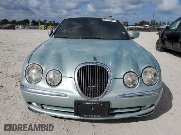 2001 Jaguar S-Type with VIN SAJDA01P51GM12659, listed as a Copart auction lot 79412564 with 113,741 mi miles and Non Repairable. Bid and sale history available at DreamBid. Image 5.