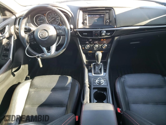 2015 Mazda 6 i Grand Touring with VIN JM1GJ1W50F1185626, listed as a Copart auction lot 87596025 with 147,630 mi miles and Clean Title. Bid and sale history available at carsss.com. Image 8.