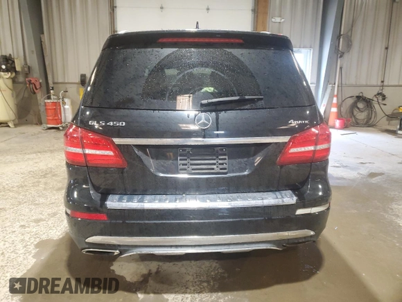 2018 Mercedes-Benz GLS 450 with VIN 4JGDF6EE8JB056616, listed as a Copart auction lot 53313715 with Not Provided miles and Salvage Title. Bid and sale history available at DreamBid. Image 6.