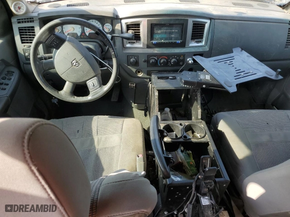 2008 Dodge Ram 2500 SXT with VIN 3D7KS29D88G250992, listed as a Copart auction lot 51451485 with 261,452 mi miles and Salvage Title. Bid and sale history available at carsss.com. Image 8.