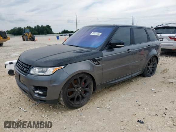 2016 Land Rover Range Rover Sport Dynamic with VIN SALWR2EF2GA103684, listed as a Copart auction lot 60701485 with 130,412 mi miles and Clean title. Bid and sale history available at DreamBid. Image 1.