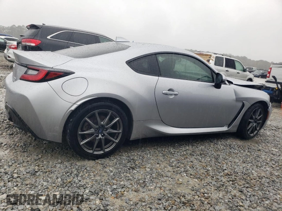 2022 Subaru BRZ Premium with VIN JF1ZDBB13N9702299, listed as a Copart auction lot 80570914 with 43,319 mi miles and Salvage Title. Bid and sale history available at carsss.com. Image 3.