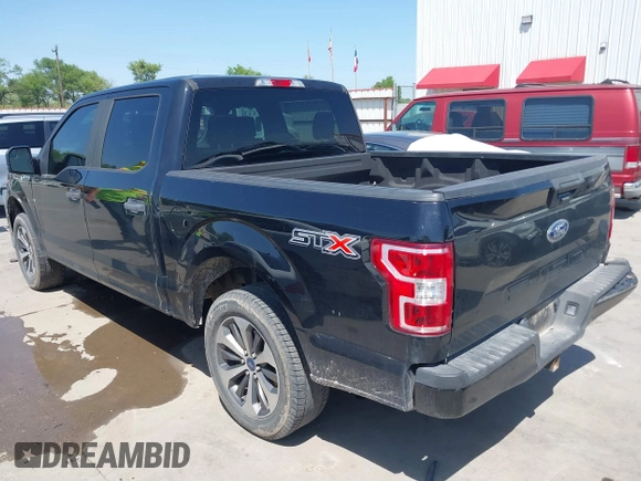 2019 Ford F-150 XL with VIN 1FTEW1CP1KKE90717, listed as a IAAI auction lot 41849276 with 113,241 mi miles and . Bid and sale history available at DreamBid. Image 3.