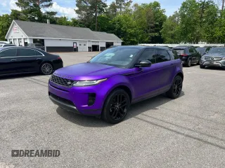 2020 Land Rover Range Rover Evoque SE z VIN SALZP2FX9LH021558, wystawiony jako Copart lot #65027675 z przebiegiem 157 349 mil mil oraz Czysty tytuł • Clean title. Historia ofert i sprzedaży dostępna na DreamBid. Obrazek 1.