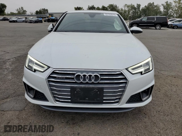 2019 Audi A4 Premium Plus z VIN WAUENAF49KN016496, wystawiony jako Copart lot #53193915 z przebiegiem 57 013 mil mil oraz Szkoda całkowita • Salvage title. Historia ofert i sprzedaży dostępna na DreamBid. Obrazek 5.