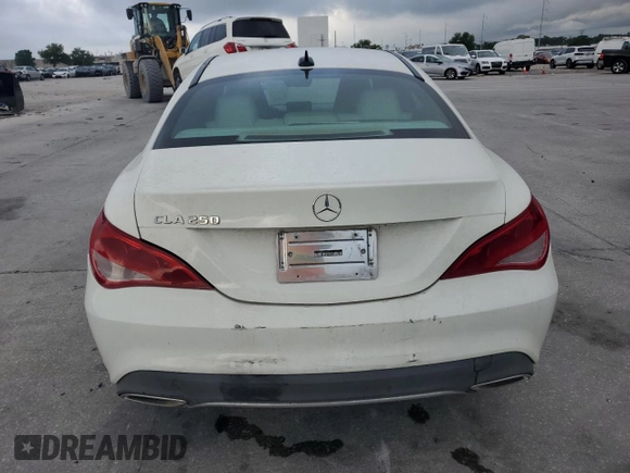 2018 Mercedes-Benz CLA with VIN WDDSJ4EB1JN614850, listed as a Copart auction lot 55219135 with 0 mi miles and Clean Title. Bid and sale history available at carsss.com. Image 6.