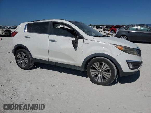 2015 Kia Sportage EX with VIN KNDPCCAC5F7711158, listed as a Copart auction lot 45670445 with 174,463 mi miles and Salvage title. Bid and sale history available at DreamBid. Image 4.