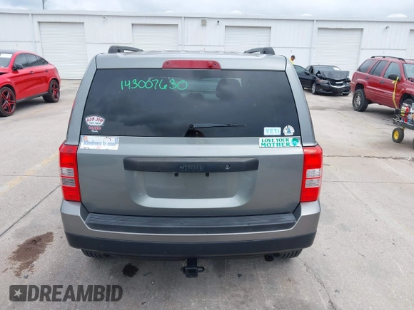 2014 Jeep Patriot Sport with VIN 1C4NJPBA7ED529723, listed as a IAAI auction lot 41971183 with 91,737 mi miles. Bid and sale history available at carsss.com. Image 17.