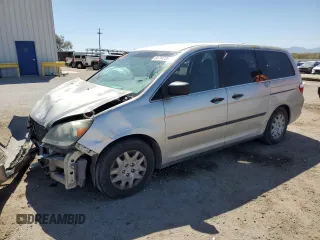 2007 Honda Odyssey LX with VIN 5FNRL38267B059670, listed as a Copart auction lot 54714735 with 212,811 mi miles and Salvage title. Bid and sale history available at DreamBid. Image 1.