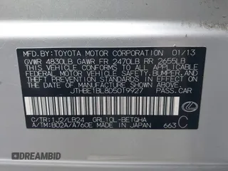 2013 Lexus GS 350 z VIN JTHBE1BL8D5019927, wystawiony jako IAAI lot #41174621 z przebiegiem 115 401 mil mil oraz . Historia ofert i sprzedaży dostępna na DreamBid. Obrazek 9.
