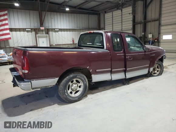 1997 Ford F-150 XL with VIN 1FTEX17L4VNB66880, listed as a Copart auction lot 46084745 with 224,185 mi miles and Salvage title. Bid and sale history available at DreamBid. Image 3.