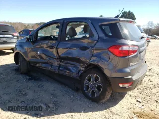 2020 Ford EcoSport S with VIN MAJ3S2FEXLC387123, listed as a Copart auction lot 47451105 with 26,683 mi miles and Salvage Title. Bid and sale history available at carsss.com. Image 2.