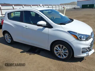 2022 Chevrolet Spark 1LT with VIN KL8CD6SA4NC012919, listed as a IAAI auction lot 42111288 with 53,587 mi miles. Bid and sale history available at carsss.com. Image 1.