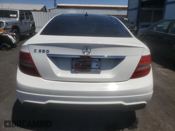 2015 Mercedes-Benz C 250 with VIN WDDGJ4HB8FG370143, listed as a Copart auction lot 63842945 with 163,354 mi miles and Clean title. Bid and sale history available at DreamBid. Image 6.