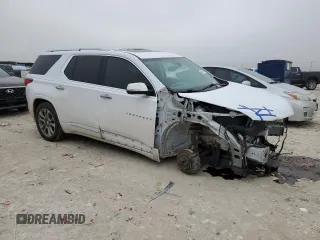 2019 Chevrolet Traverse Premier with VIN 1GNERKKW4KJ207990, listed as a Copart auction lot 44184775 with 116,405 mi miles and Salvage Title. Bid and sale history available at carsss.com. Image 4.