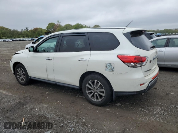 2015 Nissan Pathfinder Platinum with VIN 5N1AR2MM6FC640557, listed as a Copart auction lot 55948055 with 136,461 mi miles and Clean title. Bid and sale history available at DreamBid. Image 2.