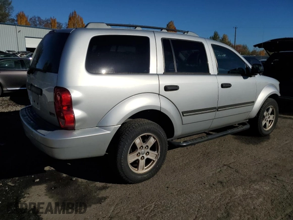 2008 Dodge Durango SLT with VIN 1D8HB48N38F121393, listed as a Copart auction lot 79657454 with 243,891 mi miles and Salvage title. Bid and sale history available at DreamBid. Image 3.