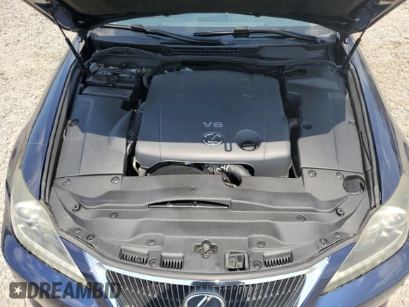 2011 Lexus IS 250 C с VIN JTHFF2C27B2520557, выставлен на аукционе Copart как лот 57482425 с пробегом 111 497 миль миль и Списание • Salvage title. История ставок и продаж доступна на DreamBid. Изображение 11.