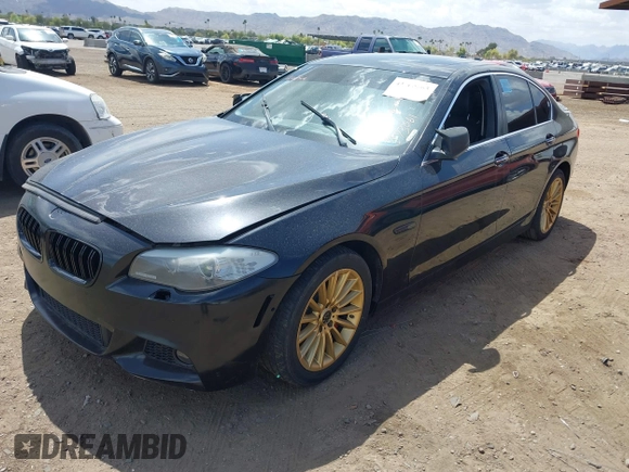 2013 BMW 5 Series 535i xDrive with VIN WBAFU7C51DDU73061, listed as a IAAI auction lot 41960663 with 106,591 mi miles and . Bid and sale history available at carsss.com. Image 17.