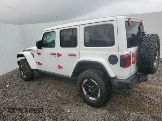 2021 Jeep Wrangler Unlimited Rubicon with VIN 1C4HJXFG9MW730828, listed as a Copart auction lot 45523055 with Not Provided miles and Clean Title. Bid and sale history available at DreamBid. Image 2.
