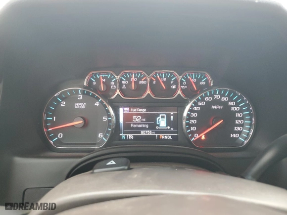 2018 Chevrolet Tahoe LT with VIN 1GNSCBKC6JR363006, listed as a Copart auction lot 47206245 with 90,692 mi miles and Clean Title. Bid and sale history available at carsss.com. Image 9.