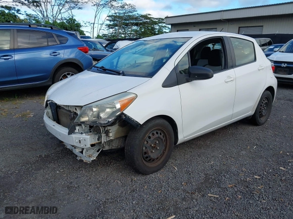 2014 Toyota Yaris L with VIN JTDKTUD39ED586791, listed as a IAAI auction lot 40958187 with 105,143 mi miles. Bid and sale history available at carsss.com. Image 21.