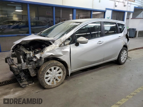 2015 Nissan Note SL with VIN 3N1CE2CP1FL431187, listed as a Copart auction lot 88517875 with 98,793 mi miles and Salvage title. Bid and sale history available at DreamBid. Image 1.