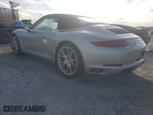 2017 Porsche 911 Carrera with VIN WP0CA2A9XHS141399, listed as a Copart auction lot 75233044 with Not Provided miles and Salvage Title. Bid and sale history available at DreamBid. Image 2.