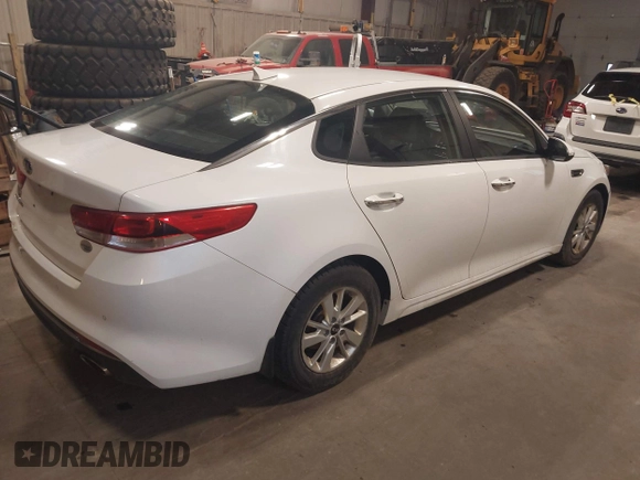 2016 Kia Optima LX with VIN 5XXGT4L32GG069476, listed as a IAAI auction lot 42696980 with 109,986 mi miles and . Bid and sale history available at DreamBid. Image 4.