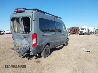 2023 Ford Transit Passenger XL with VIN 1FBAX9CG3PKB41256, listed as a IAAI auction lot 41967907 with 4,743 mi miles and . Bid and sale history available at DreamBid. Image 4.