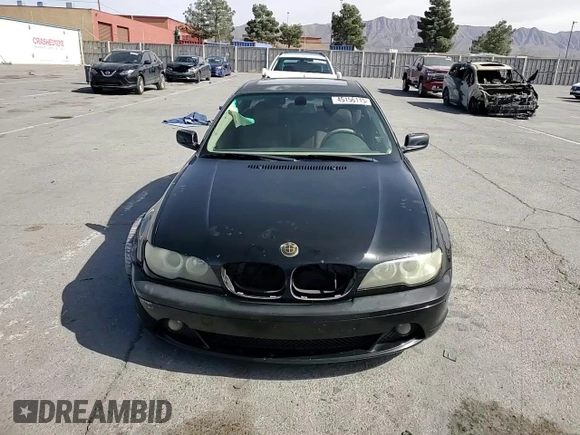2005 BMW 3 Series 330Ci with VIN WBABD53455PL16773, listed as a Copart auction lot 45156115 with 277,280 mi miles and Salvage Title. Bid and sale history available at carsss.com. Image 11.