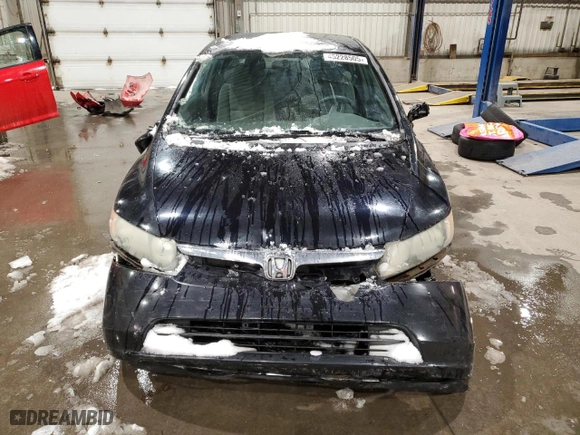 2006 Honda Civic Sdn LX with VIN 2HGFA165X6H007771, listed as a Copart auction lot 45228505 with 221,063 mi miles and Clean Title. Bid and sale history available at carsss.com. Image 5.